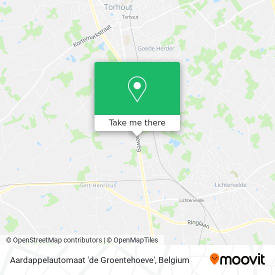 Aardappelautomaat 'de Groentehoeve' map