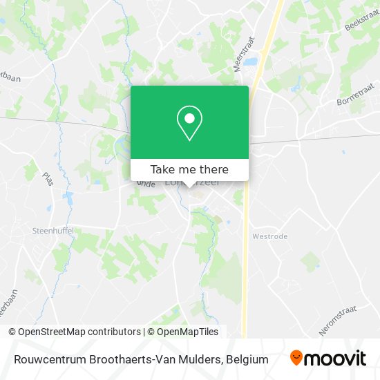 Rouwcentrum Broothaerts-Van Mulders plan