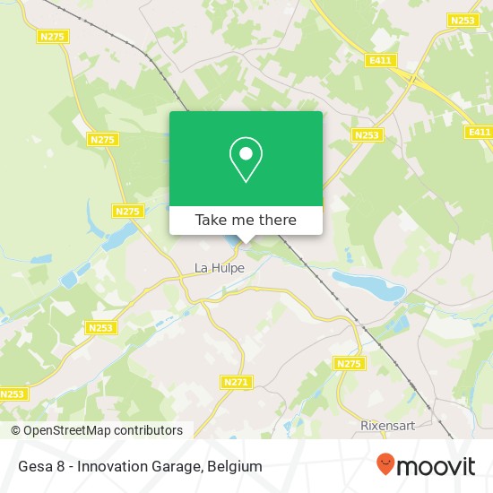 Gesa 8 - Innovation Garage map