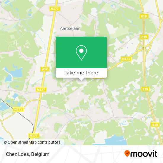 Chez Loes map