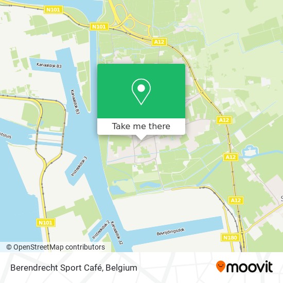 Berendrecht Sport Café plan