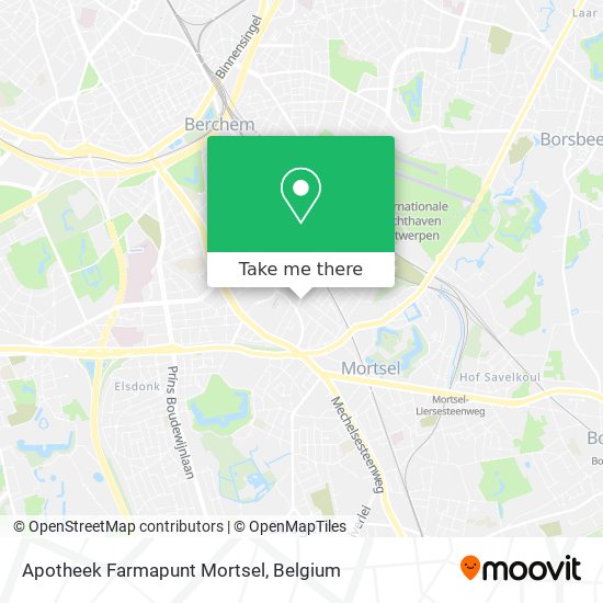 Apotheek Farmapunt Mortsel plan