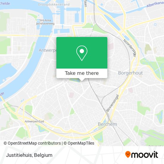 Justitiehuis map