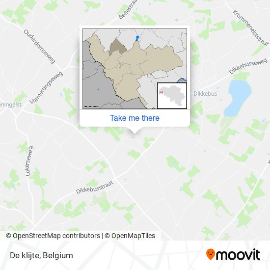 De klijte map