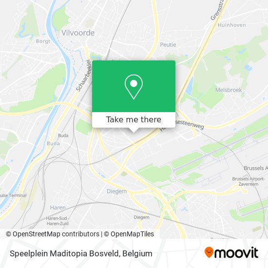 Speelplein Maditopia Bosveld map