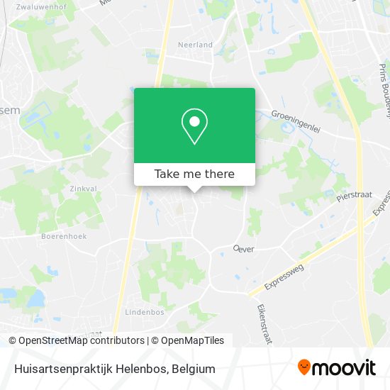 Huisartsenpraktijk Helenbos plan