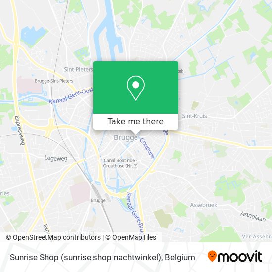 Sunrise Shop (sunrise shop nachtwinkel) map