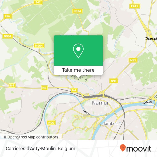Carrières d'Asty-Moulin map