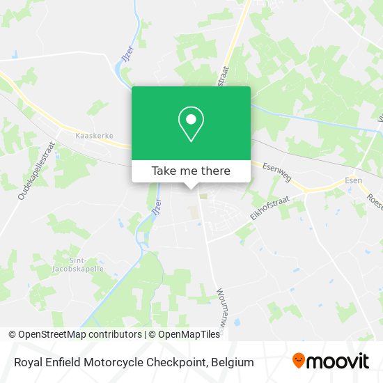 Royal Enfield Motorcycle Checkpoint map
