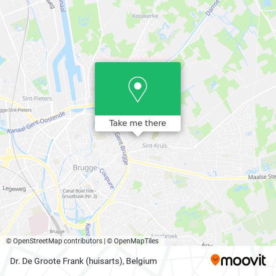 Dr. De Groote Frank (huisarts) map