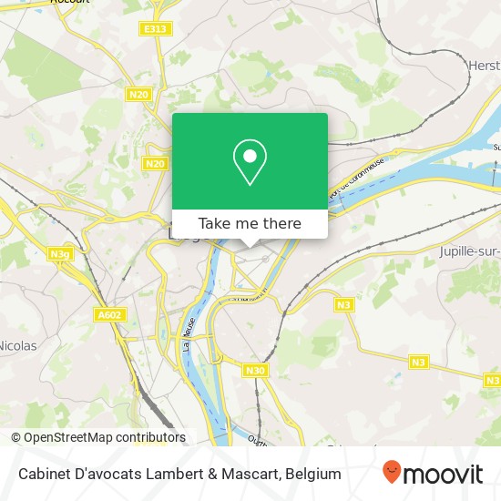 Cabinet D'avocats Lambert & Mascart map