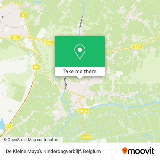 De Kleine Maya's Kinderdagverblijf map