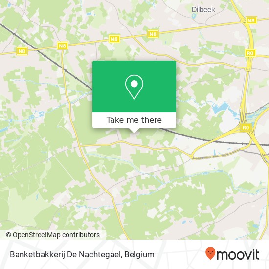 Banketbakkerij De Nachtegael plan