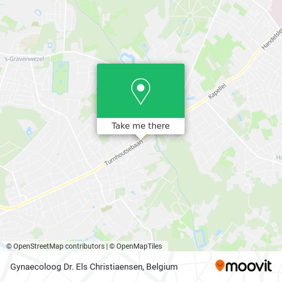 Gynaecoloog Dr. Els Christiaensen map