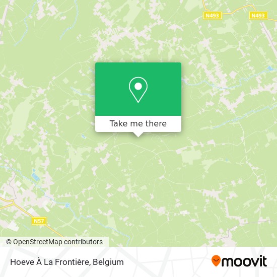 Hoeve À La Frontière plan