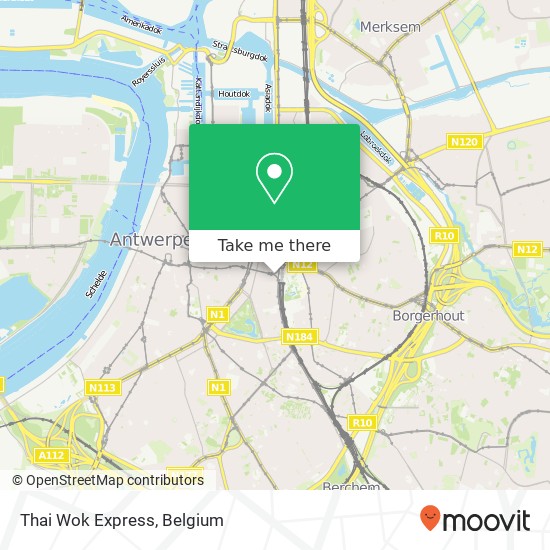 Thai Wok Express map