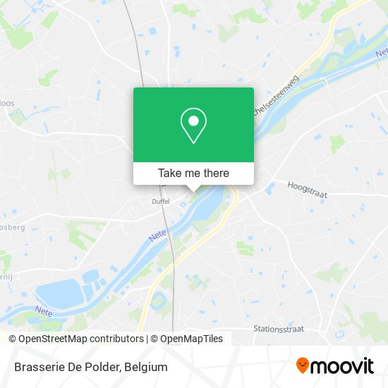 Brasserie De Polder map