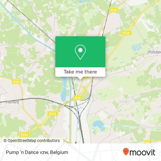 Pump 'n Dance vzw map