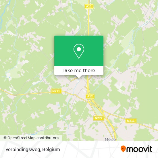 verbindingsweg map