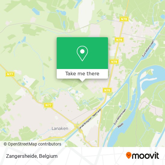 Zangersheide map