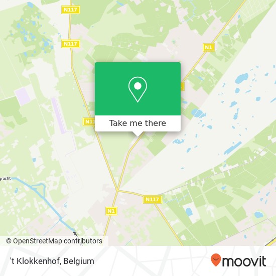 't Klokkenhof map