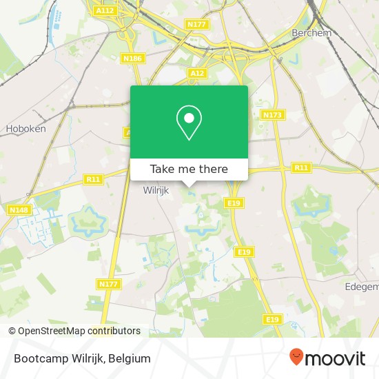 Bootcamp Wilrijk map