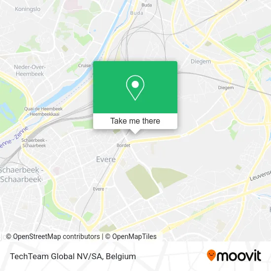 TechTeam Global NV/SA map