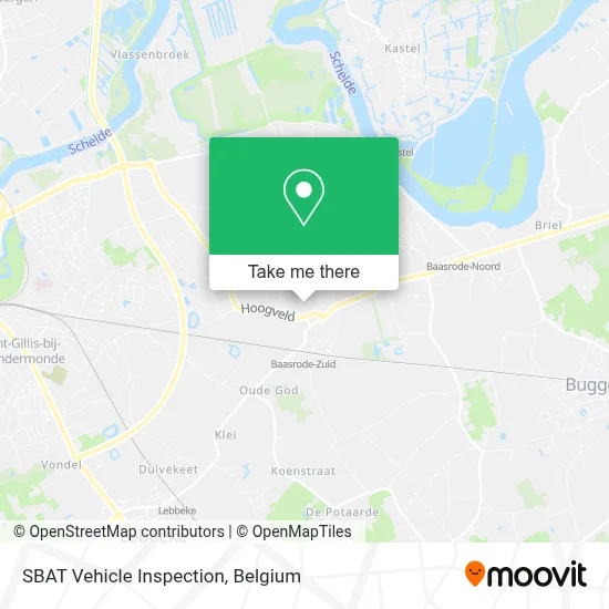SBAT Vehicle Inspection map