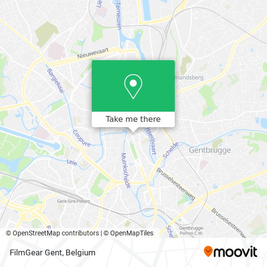 FilmGear Gent map