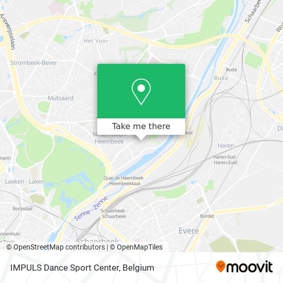 IMPULS Dance Sport Center map