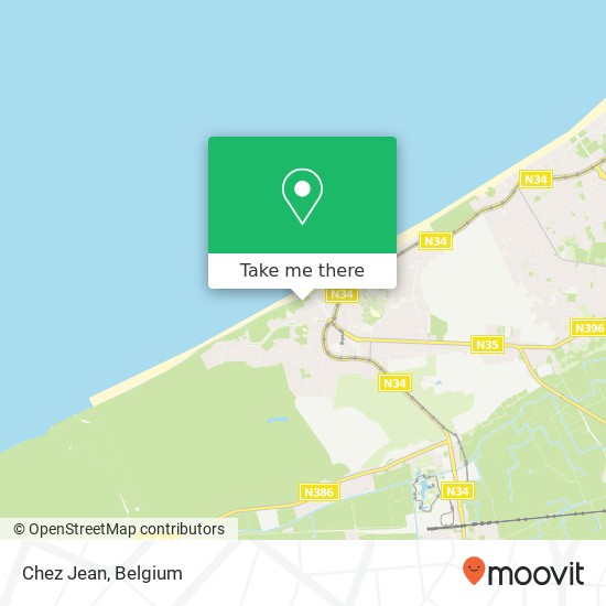 Chez Jean map