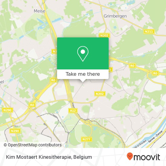 Kim Mostaert Kinesitherapie map