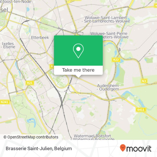 Brasserie Saint-Julien map