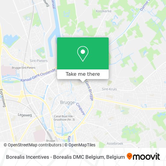 Borealis Incentives - Borealis DMC Belgium map