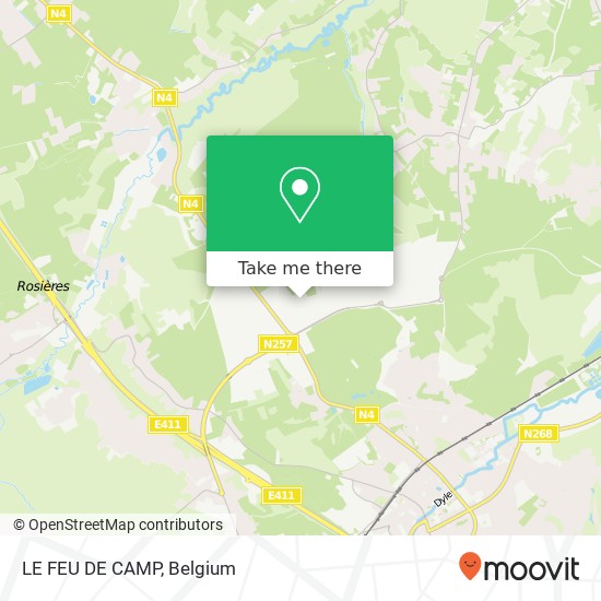 LE FEU DE CAMP map
