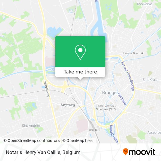 Notaris Henry Van Caillie plan