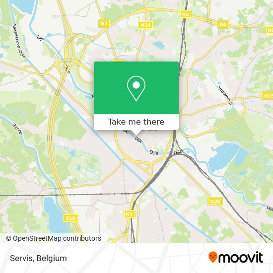 Servis map