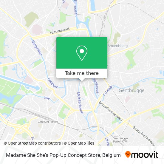 Madame She She's Pop-Up Concept Store map