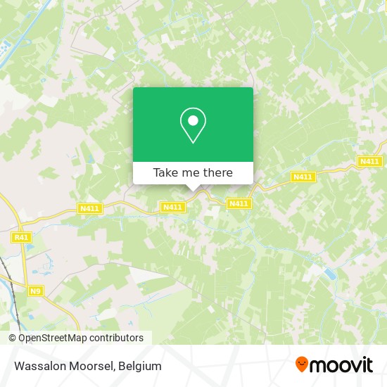 Wassalon Moorsel map