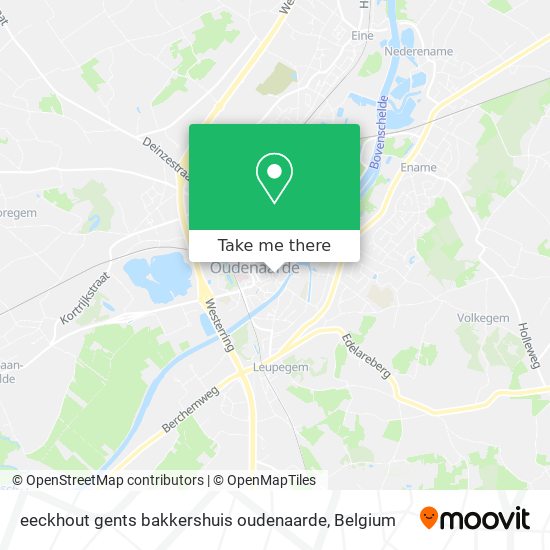 eeckhout gents bakkershuis oudenaarde plan