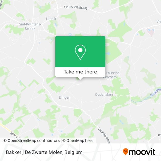 Bakkerij De Zwarte Molen map