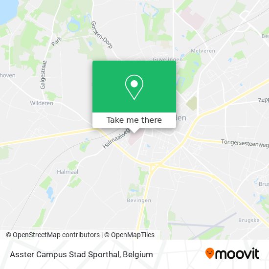 Asster Campus Stad Sporthal plan