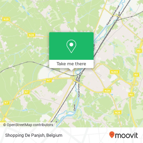 Shopping De Panjsh map