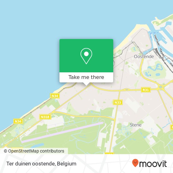 Ter duinen oostende map