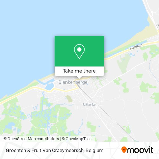 Groenten & Fruit Van Craeymeersch map