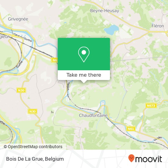 Bois De La Grue map