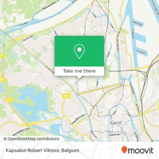 Kapsalon Robert Viktoor map