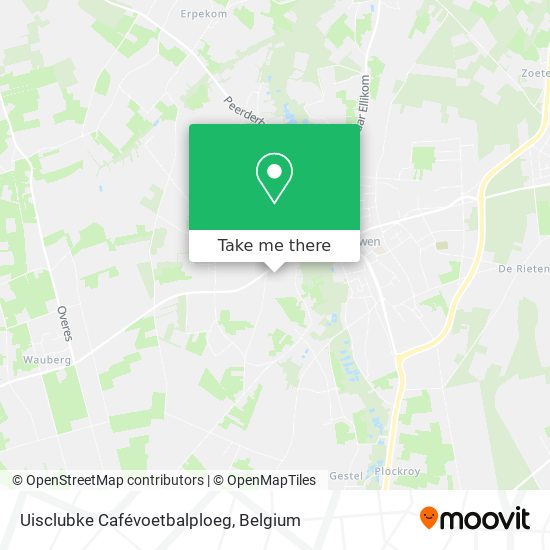 Uisclubke Cafévoetbalploeg plan