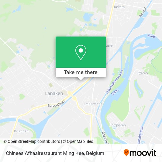 Chinees Afhaalrestaurant Ming Kee map