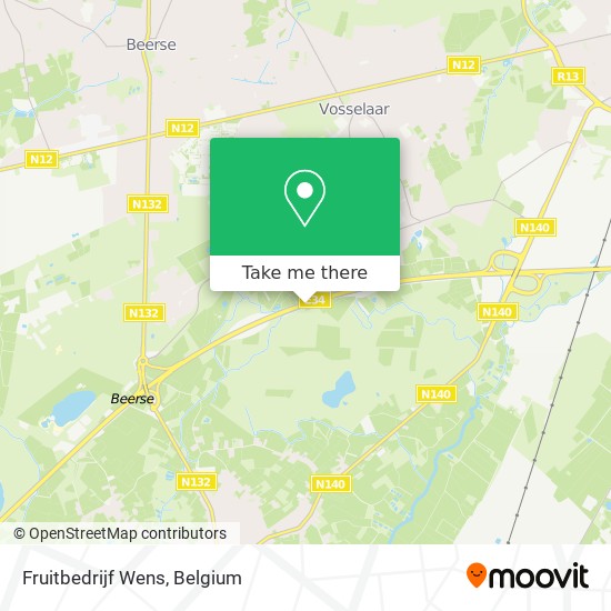 Fruitbedrijf Wens map